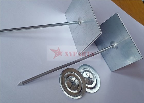 63.5mm gegalvaniseerd staal zelfstick isolatie pinnen voor het installeren van schuim isolatie panelen