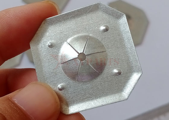32 mm vierkant Isolatie snelheid clips gegalvaniseerd staal voor de commerciële isolatie industrie