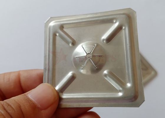 Roestvrij staal 50 mm isolatie zelfvergrendelende wasmachines Vierkante geslepen