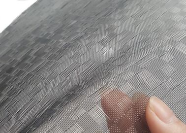 Aangemaakte Gelamineerde Glasdraad Mesh Wallpaper Woven Metal Textile