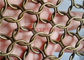 Ontwerp en fabricage metalen gaasgordijn met roestvrijstalen ringen