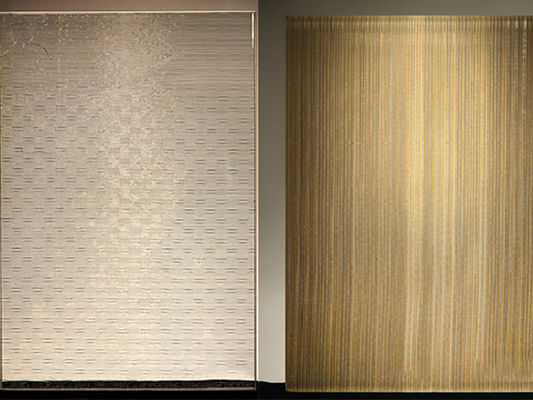 PVB-Film Decoratief Metaal Mesh Laminated Glass Advanced Buildings