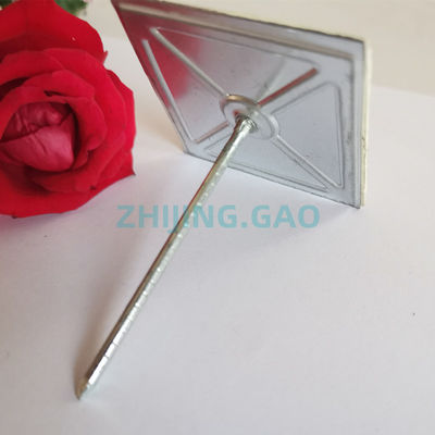 Zelfklevende isolatieondersteuningsnagel met zelfborgende ring