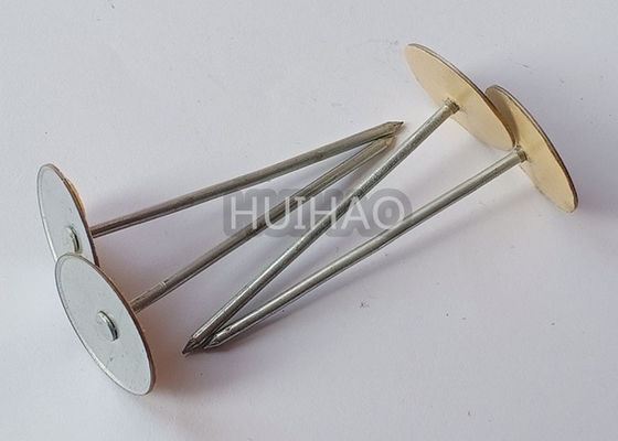2.7mm Dia Condensator Ontladings Cup Head Pins & Papieren Ring voor het Bevestigen van Isolatie
