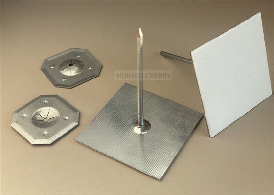 2-1/2 "Stick Pins voor stijve isolatie voor het bevestigen van thermische en akoestische isolatie in HVAC-kanalen