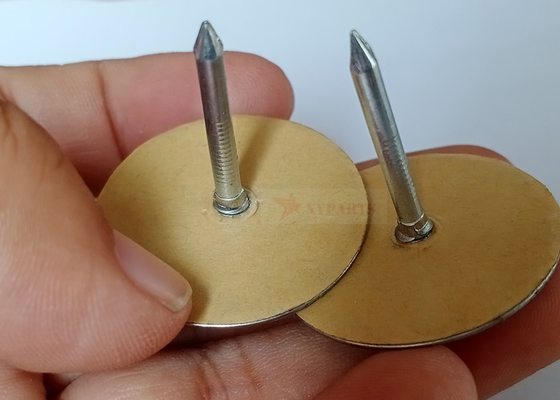 12 Gauge condensator discharge cup head weld pins voor het bevestigen van isolatie op een metalen oppervlak