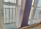 de 6x6mm Geanodiseerde Decoratie van Mesh Curtain Used For Exterior van het Aluminium Flexibele Metaal