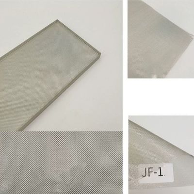 Architecturaal glas zilverkleurig gaas voor interieurontwerp