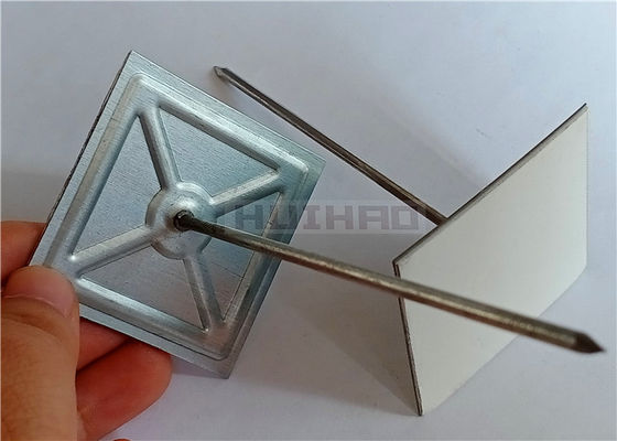 Rockwool bevestiging zelfklevende isolatie pinnen aluminium 2-1/2 "voor HVAC-systeem