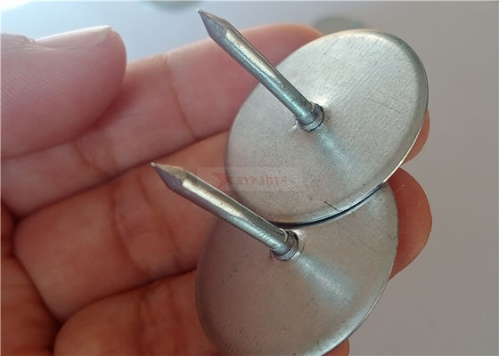 2 &quot;Condensator Discharge Cup Head Weld Pin met geïsoleerde papierwasser voor thermische en akoestische isolatie