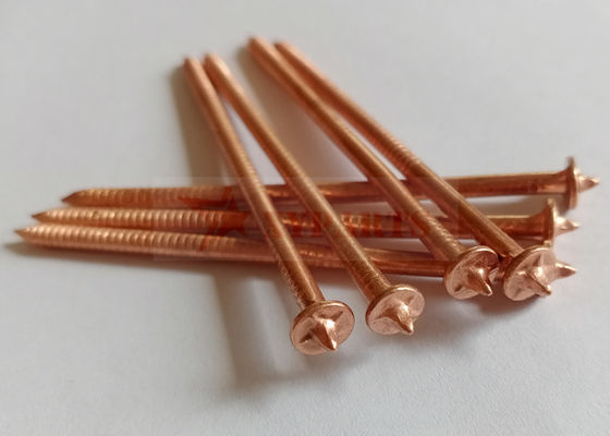 Koperen beklede stalen condensator ontlading laspinnen 3x65 mm voor isolatie bevestiging op verschillende metalen