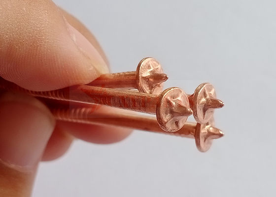 Koperen beklede stalen condensator ontlading laspinnen 3x65 mm voor isolatie bevestiging op verschillende metalen