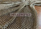 0.8x7mm roestvrij staal keten mail mesh gordijnen gelast type voor kamer verdelers