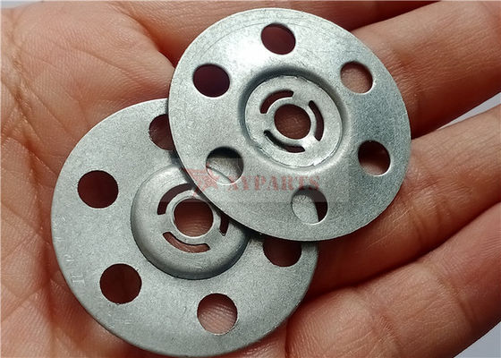 Gegalvaniseerde stalen isolatieplaten voor wasmachines 1-1/4" voor houten of metalen steken