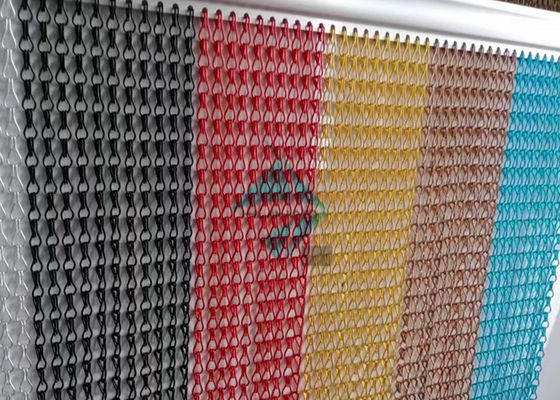 Anodisatie van aluminium deurketen vlieggordijn met verschillende kleuren