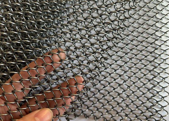 Aluminium metalen draperies, veiligheidsgordijnen met verschillende sporen