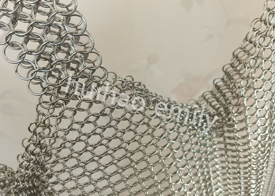 0,8x7 mm gelast type ringgaasgordijn voor interieurdecoratie