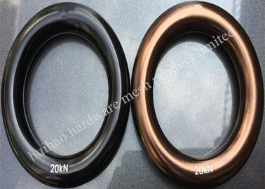 Ronde ring van aluminiumlegering met een diameter van 45 mm voor veiligheidsgordel accessoires