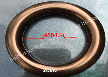 Ronde ring van aluminiumlegering met een diameter van 45 mm voor veiligheidsgordel accessoires