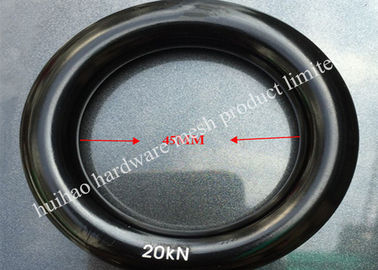 Ronde ring van aluminiumlegering met een diameter van 45 mm voor veiligheidsgordel accessoires