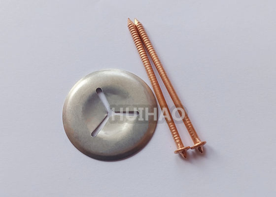 3x65mm Isolatie bevestigingsstuk CD-slijppen met koperen coating