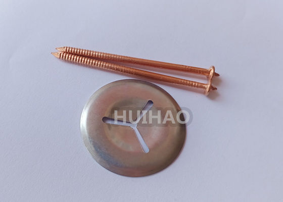 3x65mm Isolatie bevestigingsstuk CD-slijppen met koperen coating
