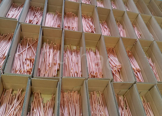 3x65mm Isolatie bevestigingsstuk CD-slijppen met koperen coating