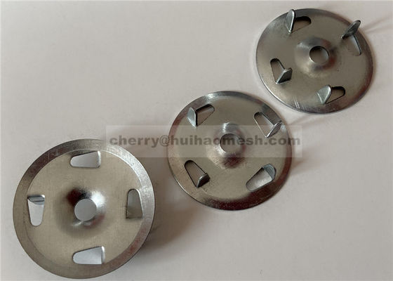 Gegalvaniseerde stalen isolatieplaten voor wasmachines 1-1/4" voor houten of metalen steken