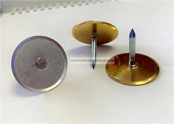 2 &quot;Condensator Discharge Cup Head Weld Pin met geïsoleerde papierwasser voor thermische en akoestische isolatie