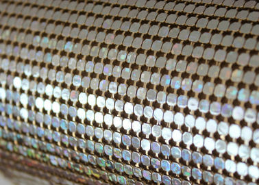 4 mm goudkleurig aluminium doek metalen gaas voor hotelversiering