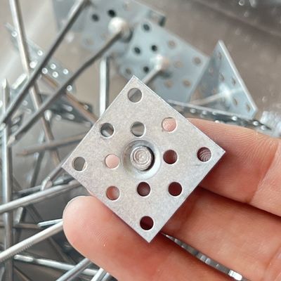 1 "perforated tape GI Steel Isolation Anchor Pins met zachte gegalveerde draadnagel