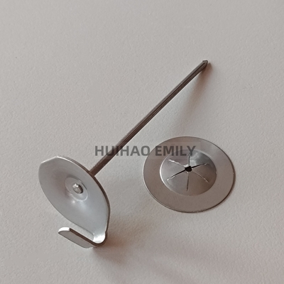 14 Gauge Roestvrijstalen Vetersluitankers met 25mm Zelfborgende Ring
