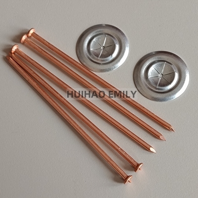 3x65mm Isolatie bevestigingsstuk CD-slijppen met koperen coating