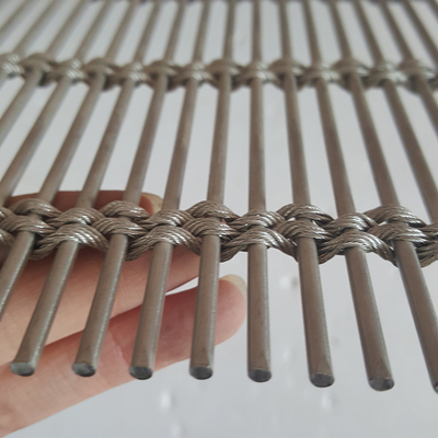 Aisi 304 kabelstaafmaas voor wandscherm