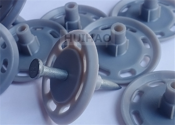 CR9P Enkele Schot Pin Met 35mm Plastic Ring Voor Beton 30mm, 40mm, 50mm