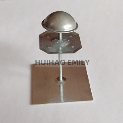 50x50 mm basisplaat zelfklevende isolatie hanger pinnen voor buitenwandisolatie