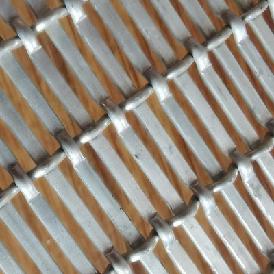 Aluminium draadnetpanelen voor decoratie architectuur plafond
