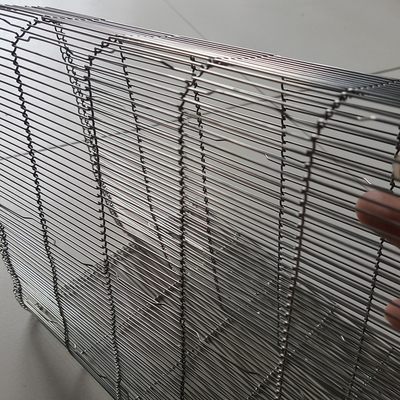 Decoratief flexibel metalen gaas gordijn voor de achtergrond