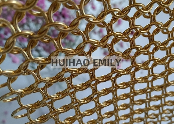 10mm Ronde Ring Kettingmail Draperie Metalen Ring Gaas Gordijn Voor Hoteldecoratie