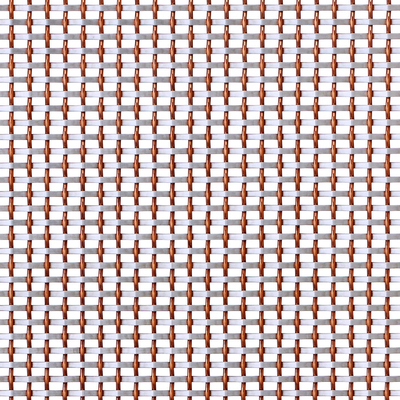 Roestvrij staal Messing draad gaas 2 mm Staaf 5 mm Pitch