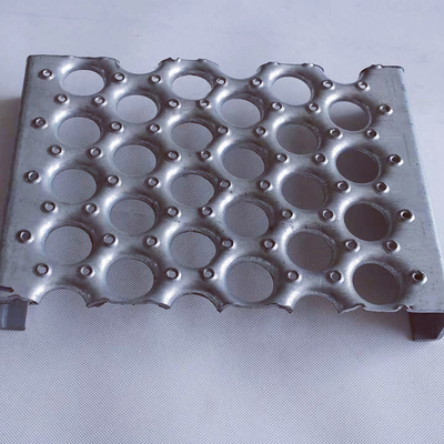 Gegalvaniseerde Veiligheidsroosterplank 182-356mm Breedte Industriële Vloer