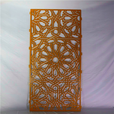 1220x3050mm Lasergesneden Aluminium Gaaspaneel voor Buitenhek