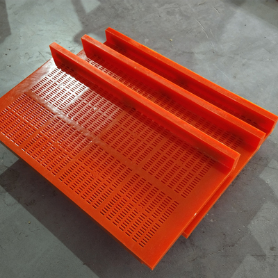 Polyurethane zelfreinigend ontwateringsscherm Mesh 30-40mm dikte