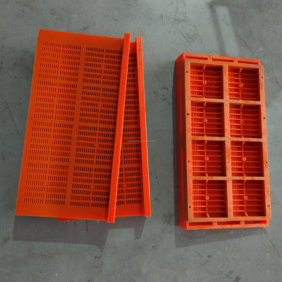 Polyurethane zelfreinigend ontwateringsscherm Mesh 30-40mm dikte