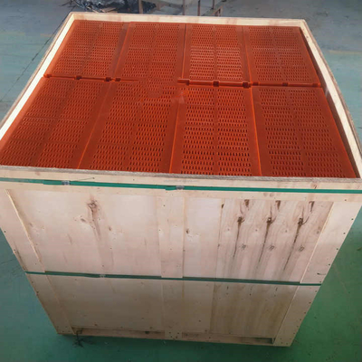 Polyurethane zelfreinigend ontwateringsscherm Mesh 30-40mm dikte