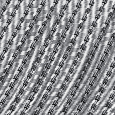 Metalen weefsel met een decoratief gaas voor de bekleding van liften