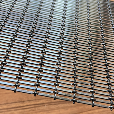 Zwarte van Mesh Metal Woven Wire Spray van het voorgevelroestvrije staal de Architecturale voor Decoratieve Omheining