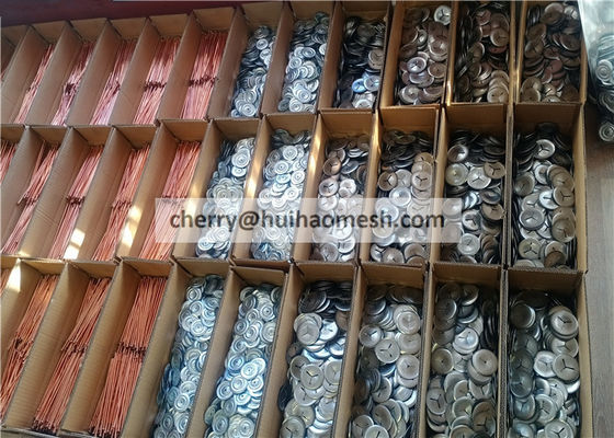 3x100mm CD laspen Ms koper gecoat gebruikt met glasvezel isolatie clips