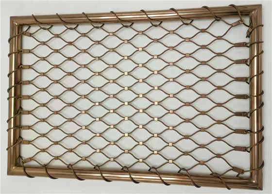 Flexibel & Duurzaam Roestvrijstalen Kabelgaashekwerk voor Leuningvulling