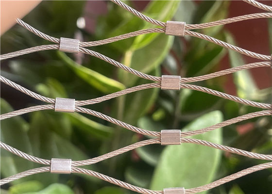 2.5mm Roestvrijstalen Ferrule Touwgaas Sterk en Flexibel voor Gevel Groene Muur